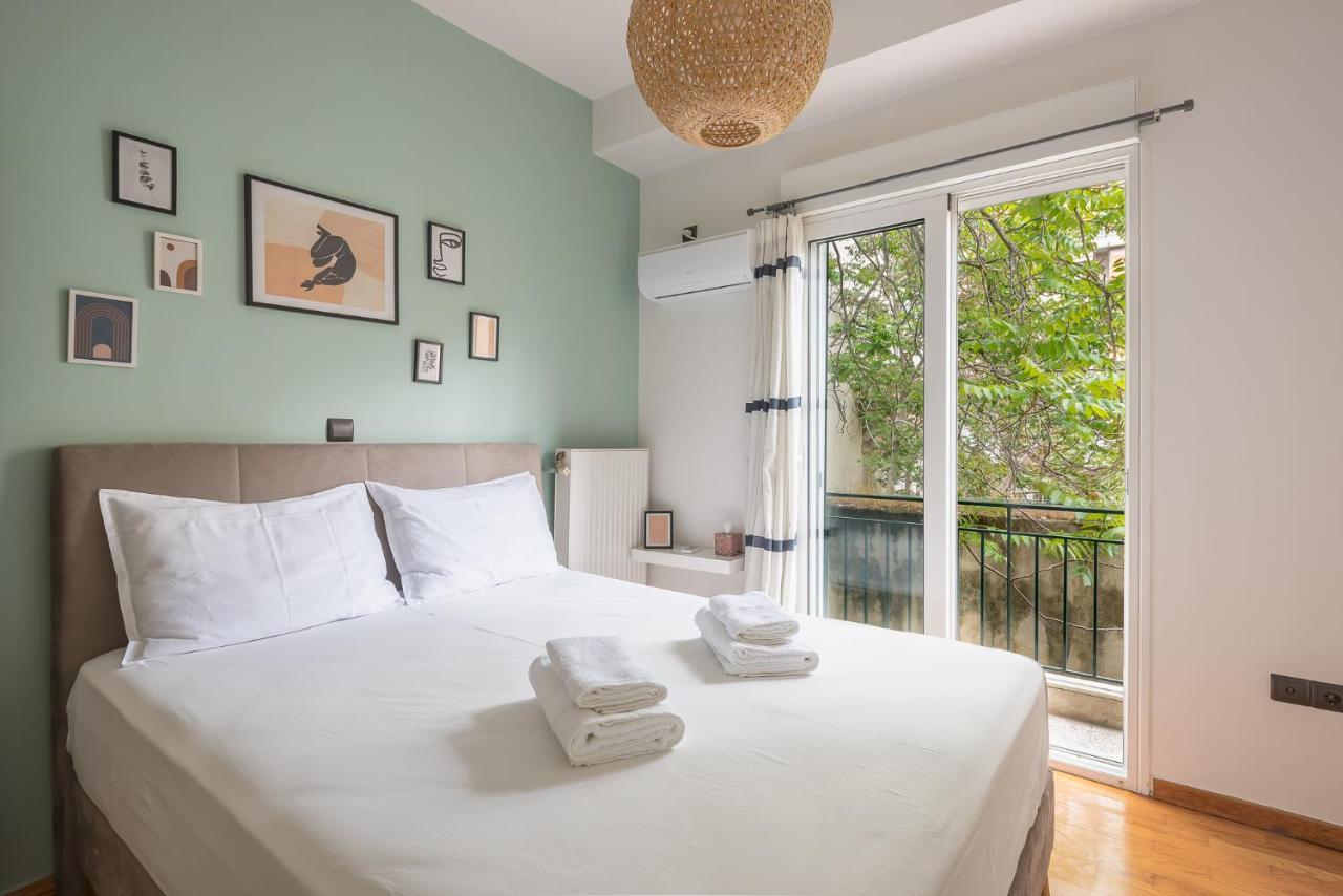 אתונה Confy Living Apartment Metaxourghio Metro Station מראה חיצוני תמונה