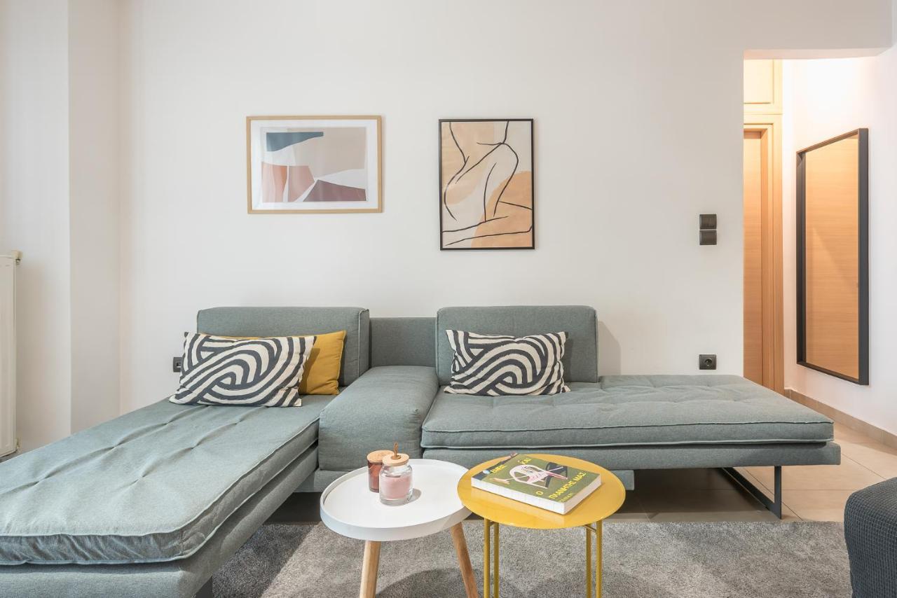 אתונה Confy Living Apartment Metaxourghio Metro Station מראה חיצוני תמונה