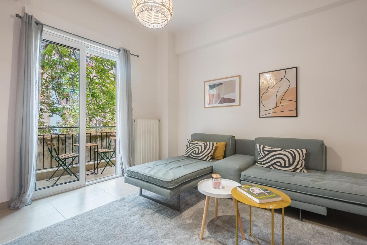 אתונה Confy Living Apartment Metaxourghio Metro Station מראה חיצוני תמונה